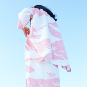 KIMONO SNOW PINK NOIRNOIR