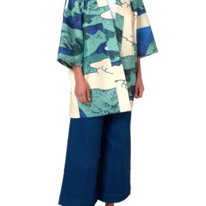 KIMONO HOKUSAI NOIR NOIR