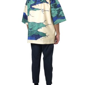 KIMONO HOKUSAI NOIR NOIR