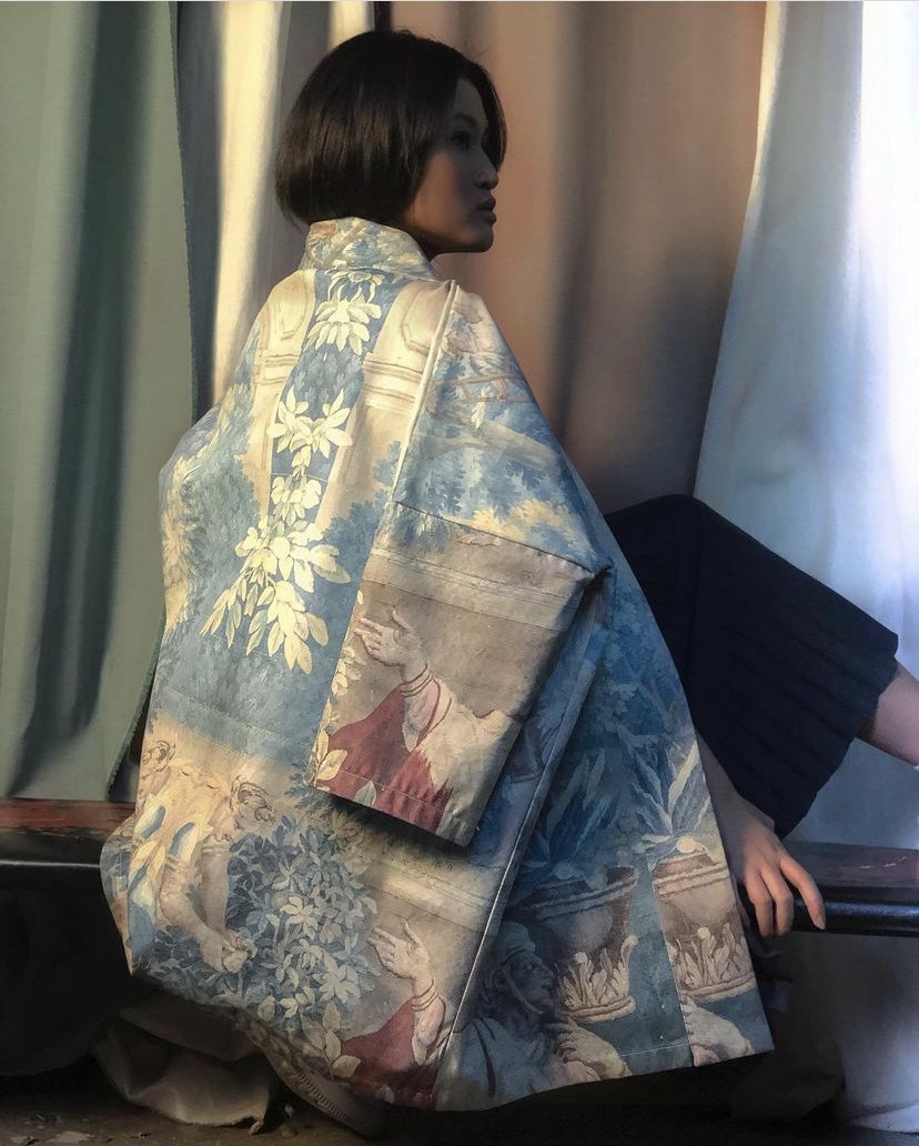 KIMONO ANCIENT SCENERY NOIRNOIR