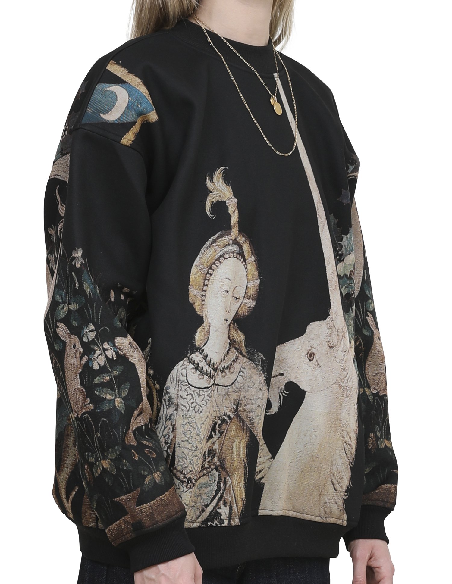 SWEAT LICORNE NOIR NOIRNOIR