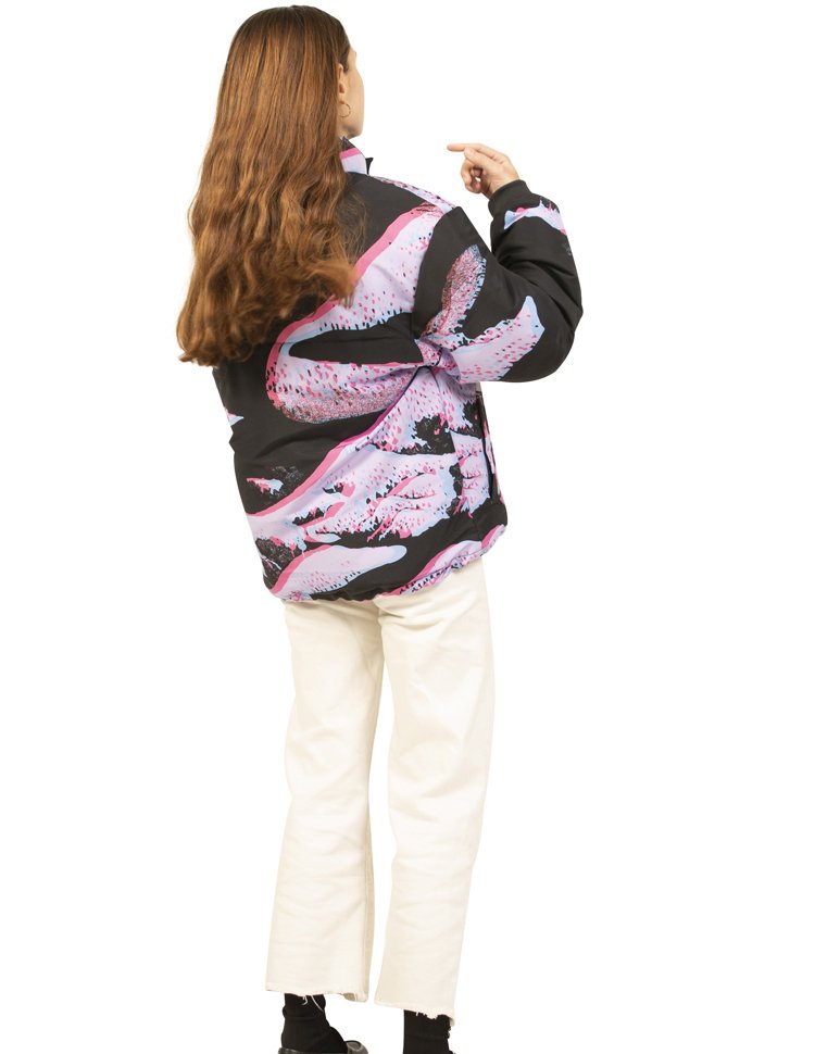 PUFFER LAVENDER HOKUSAI NOIRNOIR