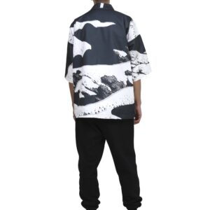 KIMONO NAVY HOKUSAI NOIRNOIR